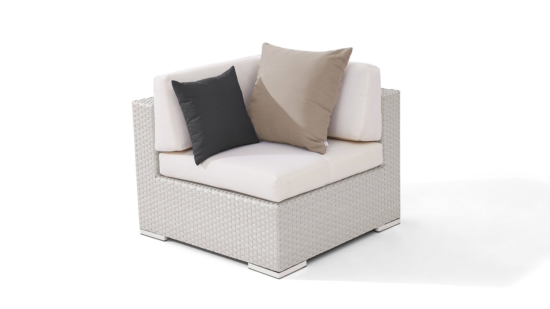 Cube Ecksofa 90 cm  (grau)
